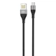 Кабель XO NB188 USB - micro-USB, (M/M), 2.4A 1 м Gray (6920680879717) - изображение 1