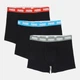 Набір трусів боксерів чоловічих бавовняних Puma Men Everyday Boxers 93832712 XL 3 шт Black Combo (8720245812344) - зображення 1