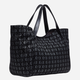 Torebka shopper damska materiałowa Liu Jo AF4313T6438-Y9679 Czarna - obraz 3