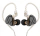 KZ ZSN PRO Black X (with mic.) — гибридные многодрайверные наушники 1DD+1BA Hybrid IEM - изображение 2