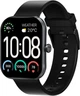 Смарт-годинник фітнес-браслет Haylou Watch S6 Black (функція голосових дзвінків) - зображення 1