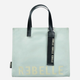 Torebka shopper damska materiałowa Rebelle Electra REB0082T0001-0075 Turkusowa - obraz 1