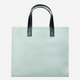 Torebka shopper damska materiałowa Rebelle Electra REB0082T0001-0075 Turkusowa - obraz 2