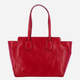 Torebka shopper damska skórzana The Bridge Elettra 44674501-IJ Czerwona - obraz 2