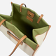 Torebka shopper damska materiałowa The Bridge Elisa 0428247Y-6H Zielona - obraz 4