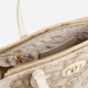 Torebka shopper damska duża 1A Classe LC249398-0937 Beżowa - obraz 4