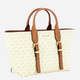 Torebka shopper damska mała Michael Kors Moore 30R5G9OS1B-149 Mleczna - obraz 3