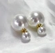 Серьги бижутерия Две жемчужины Fashion Jewelry золотистые - изображение 5