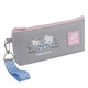 Пенал шкільний Kite Hello Kitty 8.5x19.5x3 см Сірий (HK25-680-1) - зображення 3