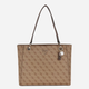 Torebka shopper damska duża Guess Noelle HWBG7879250-LGW Brązowa - obraz 1