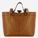 Torebka shopper damska skórzana IUNTOO Riviera 181003-CUOIO-C17 Brązowa - obraz 2