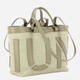 Torebka shopper damska mała IUNTOO Sibilla 181203-CAPPUCCINO+CAPPUCCINO-C Kapuccino - obraz 3