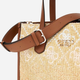 Сумка шопер жіноча тканинна Guess Silvana HWSW8665220-COL Коричнева (800070334979) - зображення 4