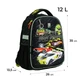 Шкільний набір Kite Hot Wheels (рюкзак, пенал, сумка) SET_HW24-555S - изображение 3