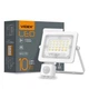 Прожектор LED F2e 10W 5000K з датчиком руху та освітленості (VL-F2e105W-S), 26263, Videx - зображення 1