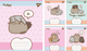 Набор тетрадей ученических YES Pusheen Weekend A5 18 листов в линию x 25 шт (4823092292094) - изображение 1
