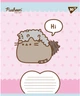 Набор тетрадей ученических YES Pusheen Weekend A5 18 листов в линию x 25 шт (4823092292094) - изображение 2