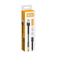 Кабель USB Lightning ColorWay CW-CBUL063-BK 2,4A 1м чорний - изображение 2
