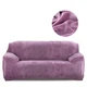Захисний чохол на тримісний диван Diana Textile Plush Velvet, 190x230 см, Бузковий - зображення 1
