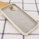 Чохол Silicone Premium case MagSafe з захистом камери та дисплея для iPhone 13 та iPhone 14 Full Protective stone 0070 - изображение 2