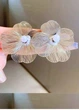 Сережки женские орхидеи с бусинками Fashion Jewelry Серебристые 16858 - изображение 5