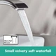 Cмеситель для умывальника однорычажный HANSGROHE Vivenis CoolStart хром латунь с донным клапаном 75023000 - изображение 5