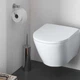 Унитаз подвесной безободковый белый DURAVIT D-Neo с сиденьем с микролифтом 2577090000_0021690000 - изображение 2