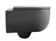 Унітаз підвісний Mixxus Premium TOPPER-0303-R GRAY 495x370x350mm система змиву RIMLESS (MP6657) - изображение 4