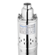 Насос свердловинний GRANDWATER гвинтовий 4S GWDa 370Вт Hmax 90м 1.8м³/ч Ø95мм з верхнім забором води CV017558 - зображення 3