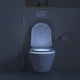 Унитаз подвесной c функцией биде белый DURAVIT D-Neo SensoWash® с сиденьем с микролифтом 654000012004300 - изображение 4