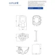 Унитаз подвесной безободковый белый CERSANIT Zen Set C198 с сиденьем с микролифтом SZCZ1003396324 - изображение 3