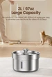 Поїлка питний фонтан для домашніх тварин Rojeco Stainless Steel Cat Water Fountain 2L - зображення 5