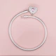 Браслет (основа) для шармов Pandora, Сердце, 20см - изображение 1