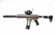 Набір Дитячий іграшковий автомат Орбіган MK6 Pro (AR15 Pro) акумуляторний + орбізи 50 000 шт (гідрогелеві кульки) / Гель бластер (orbeez gel blaster) Чорний - изображение 3