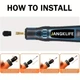 Мини гравер аккумуляторный с насадками JangKlife TY-CM01 - изображение 3