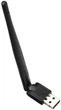 WiFi адаптер Wireless Adapter USB с поворотной антенной беспроводной сетевой для юсб подключения вайфай интернета Wi-Fi 2.4GHz 150 Mbps 802.11 b/g/n компьютера ноутбука iptv приставки тюнера ресивера cовместим c windows linux macOS - изображение 3