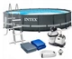 Каркасный бассейн ULTRA XTR FRAME POOL Intex 488x122см круглый (IND-26326) - изображение 2