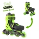 Роликові ковзани Neon Combo, розмір 30-33, салатовий - изображение 2