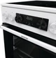 Плита Gorenje электрическая стеклокерамическая 70л для приготовления пищи с паром таймер конвекция белая (629634) - изображение 3