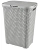 Корзина для белья Natural Style Curver 60L светло-серый 00707 - изображение 1