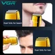 Электробритва VGR V-399 шейвер для сухого и влажного бритья, Waterproof, доп. лезвия, LED Display, metal - изображение 4