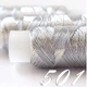 Нитки люрекс ЛР40 металлизированные для вышивки №501 Silver - изображение 2