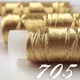 Нитки люрекс ЛР40 металізовані для вишивки №705 Gold (Золото) - зображення 2