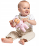 Miękka przytulanka dla niemowląt lalka Chicco My Little Doll 18 cm Różowa (8058664177776) - obraz 3