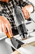 Фен будівельний GRAPHITE 2000Вт 80/600°С 350/550л·хв 0.9кг (59G524) - зображення 2