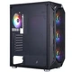 Корпус 1stPlayer X6-BK-4F1 Black без БП - изображение 2