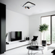 Lampa sufitowa Light Prestige Parma LP-0612/2C Square BK - obraz 3