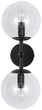 Kinkiet Light Prestige Dorado LP-002/2W BK Transp - obraz 1