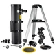 Телескоп Bresser Pollux 150/1400 EQ3 Carbon с солнечным фильтром и адаптером для смартфона (4690900) - изображение 7