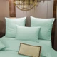 Простынь на резинке MirSon Royal Soft Stripe 30-0013 Azure 80x200 см (2200011304410) - изображение 2